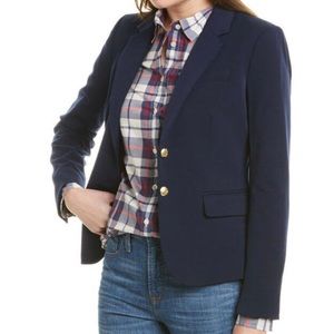 NWT J Crew Navy Schoolboy Blazer